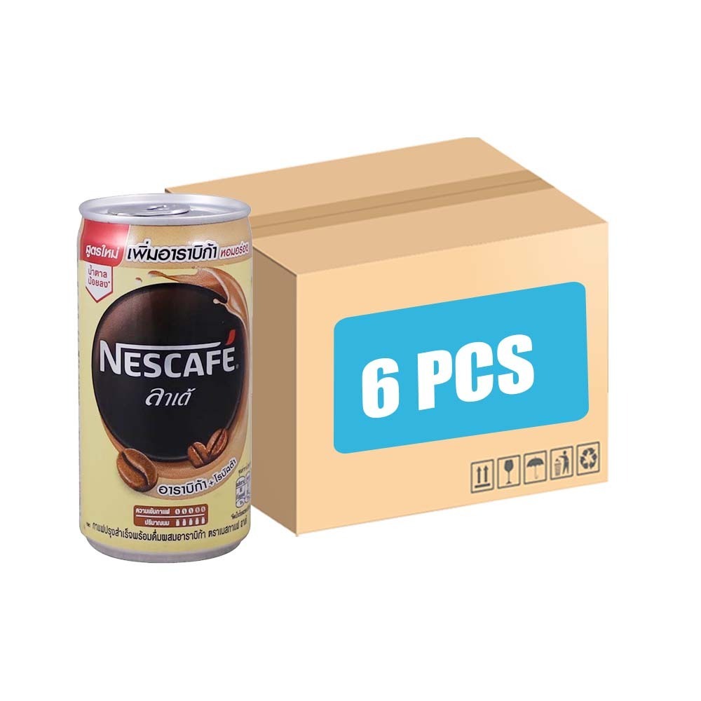 Nescafe Latte Ready To Drink Iced Coffee 180MLx6PCS