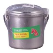 Steel Lift Pot With  Handle 10CM