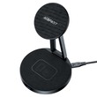 Acefast E8 Desktop 2-In-1 Wireless Charging Holder Black