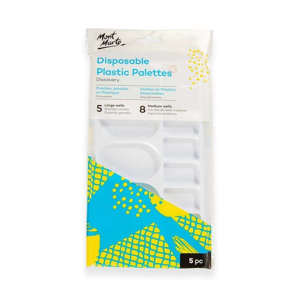 MM Disposable Plastic Palettes 5PCS
