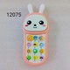Baby Cele 0521-A Rabbit Shape Telephone 12075 Pink