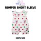 Tee RayKid Romper Short Sleeve KRPG-S101 (3-6Month) White