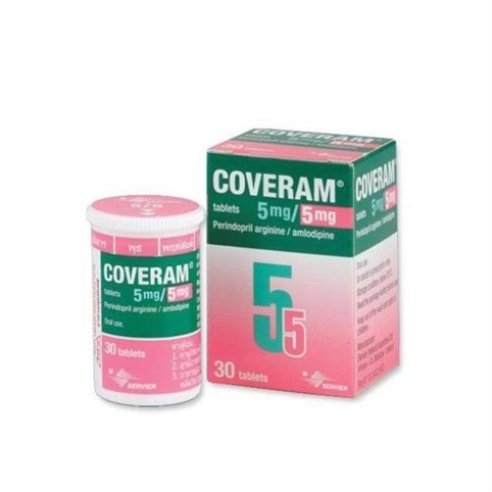 Coveram 5MG/5MG 30Tablets