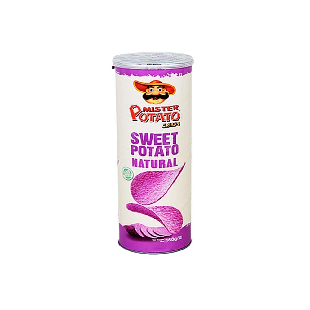 Mister Potato Crisps Sweet Potato Natural 160G