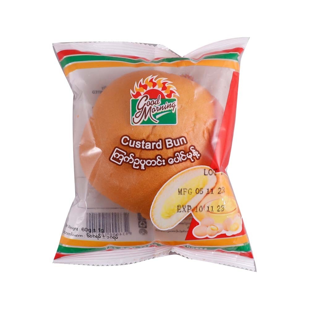 Good Morning Custard Bun 60G