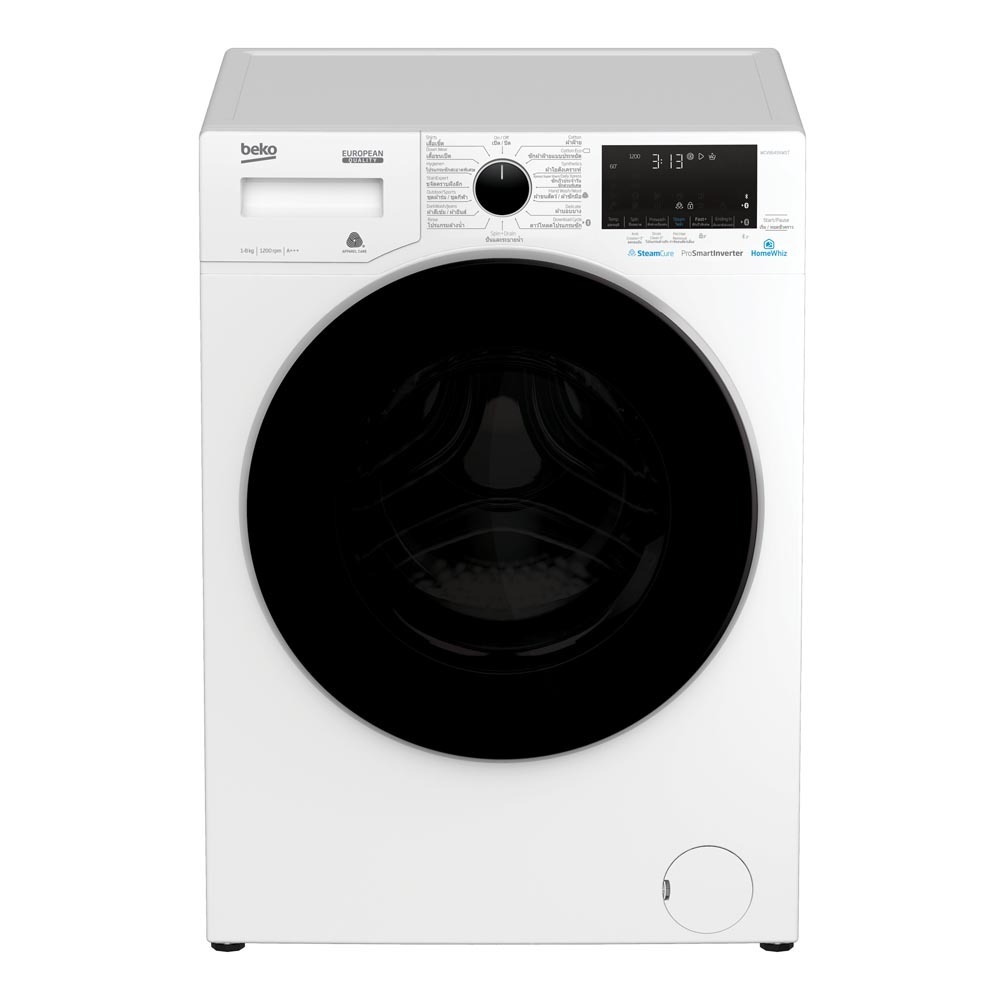 Beko Freestanding 8kg Front Load Washing Machine (WCV8649XWST)