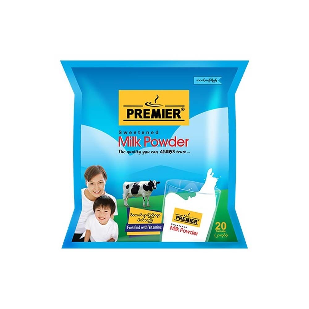 Premier Sweetened Milk Powder 330G 20Sachets