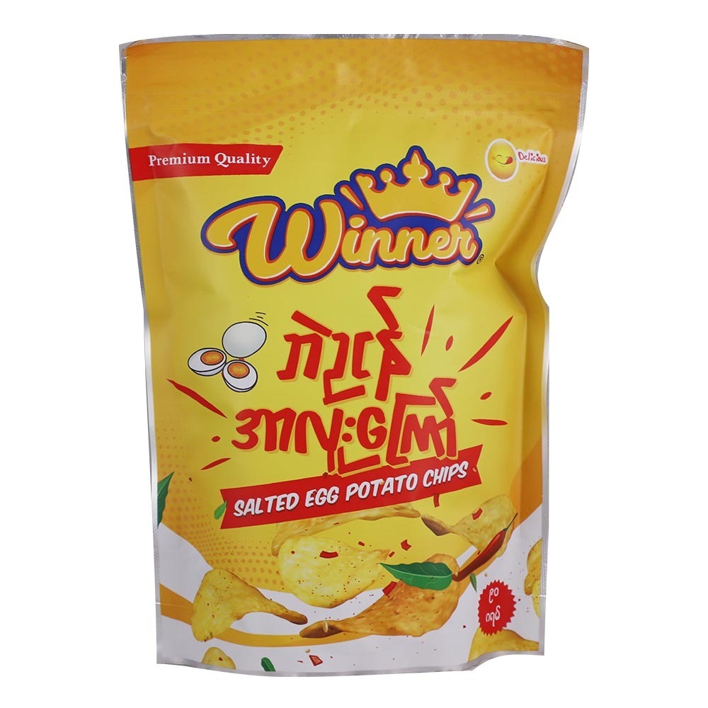 Winner Salted Egg Potato Chips Original 90G