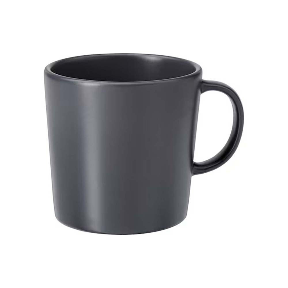 Ikea Dinera Mug, 30 CldineraMug, Dark Grey, 30 CL White 203.506.48