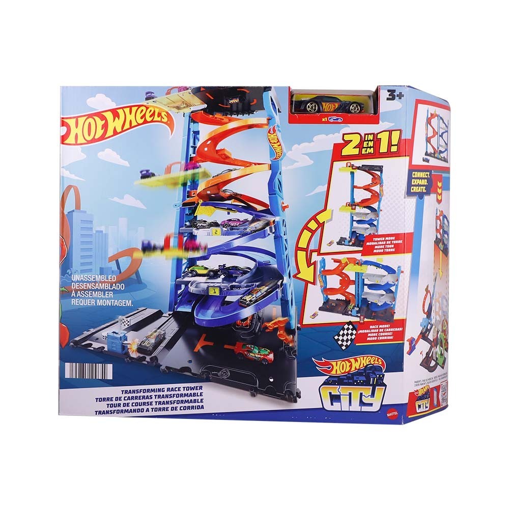 Hot Wheels City Transforming Tower HKX43