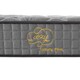 Deluxe Luxury Firm Mattress Queen (5.5"x6.5"x9") Gray