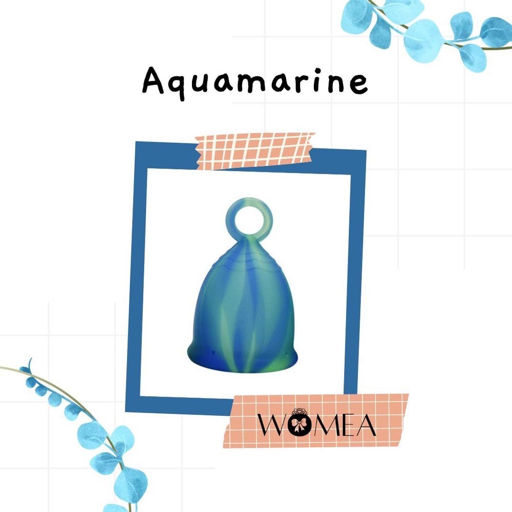 Womea Menstrual Cup (Small) Aquamarine