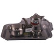 Steel Altar Set 3PCS (Kettle/Bowl/Tray)