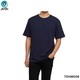 The Ori Men T-Shirt TOHM008 Deep Blue Extra Small