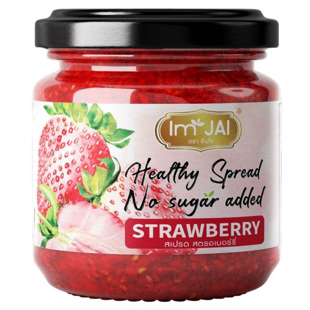 Im Jai  Strawberry Jam No Sugar 200G 8857127117096