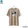 The Ori Men T-Shirt TOHM031 Brown Large