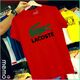 memo ygn lacoste unisex Printing T-shirt DTF Quality sticker Printing-Red (Small)