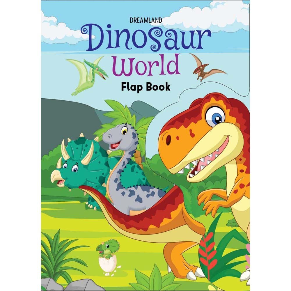 Flap Book - Dinosaur World