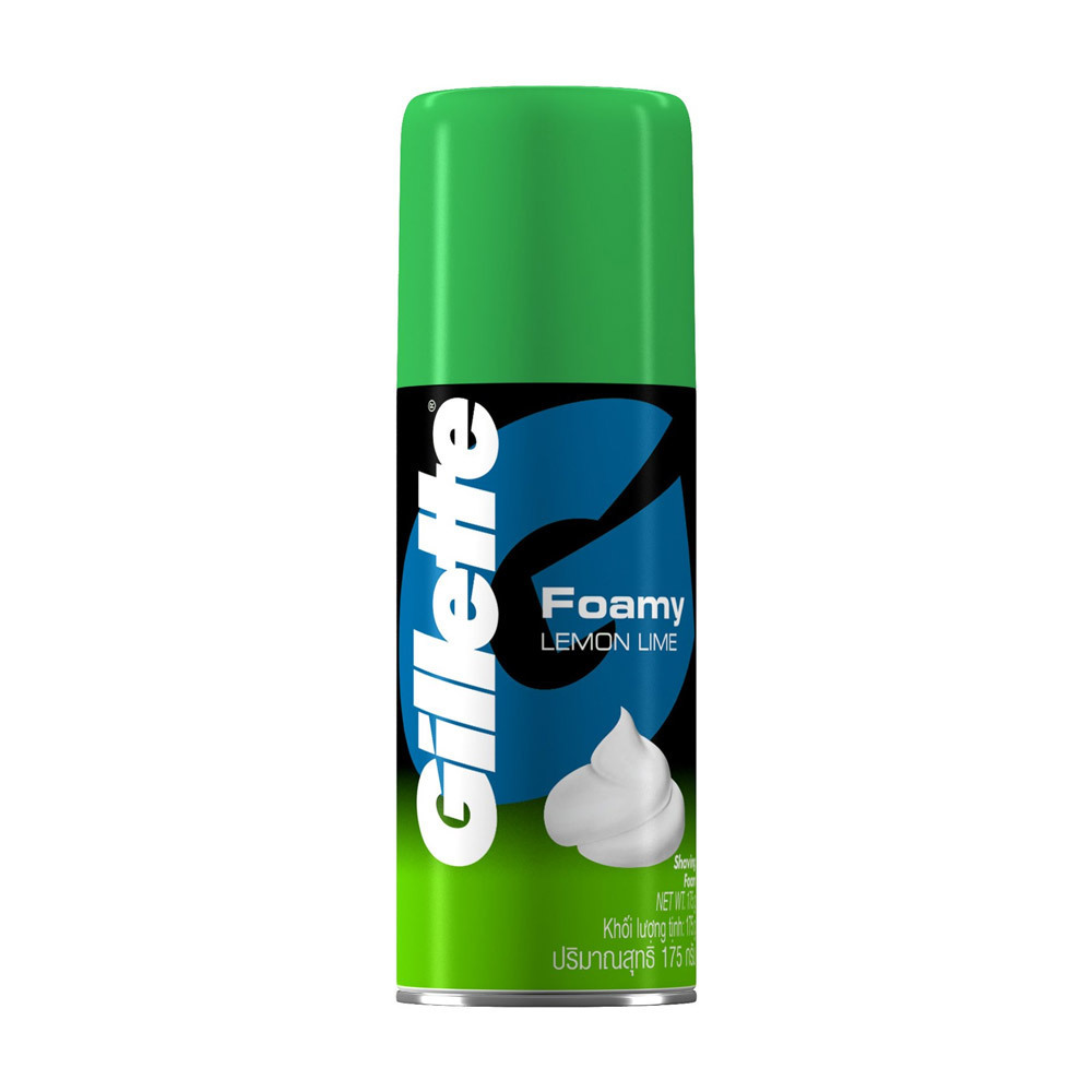 Gillette Foamy Lemon Lime Shave Foam 175G