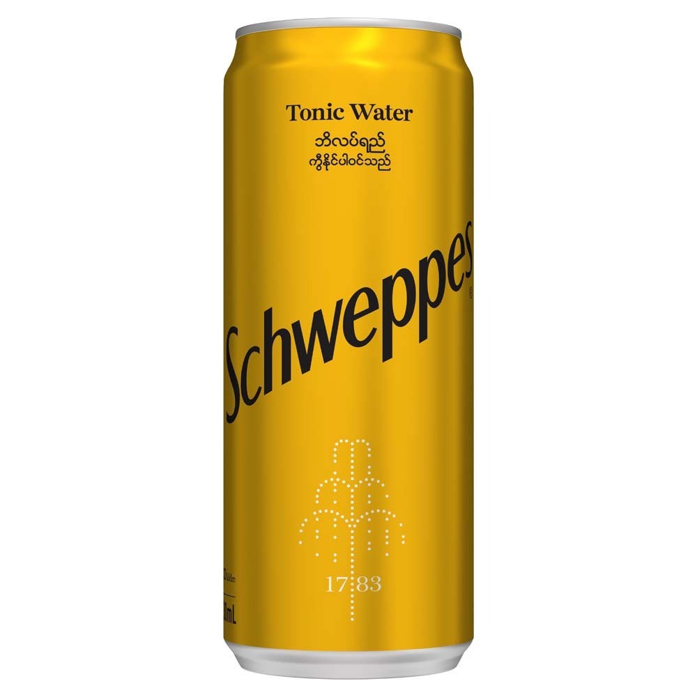 Schweppes Tonic Water Carbonated Soft Drink 330ML