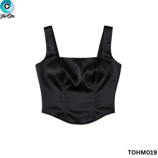 The Ori Women Sleeveless Top TOHM019 Black Small