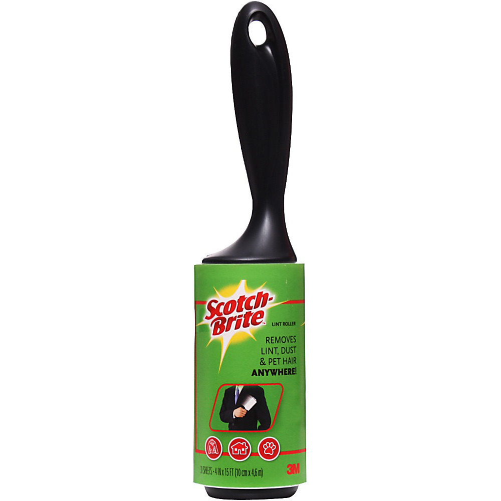 3M Scotch Brite Lint Roller Removes Lint, Dust & Pet Hair 836R-30