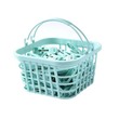 Clothing Portable Basket (Clip-30PCS) KPTBPC00097 Green