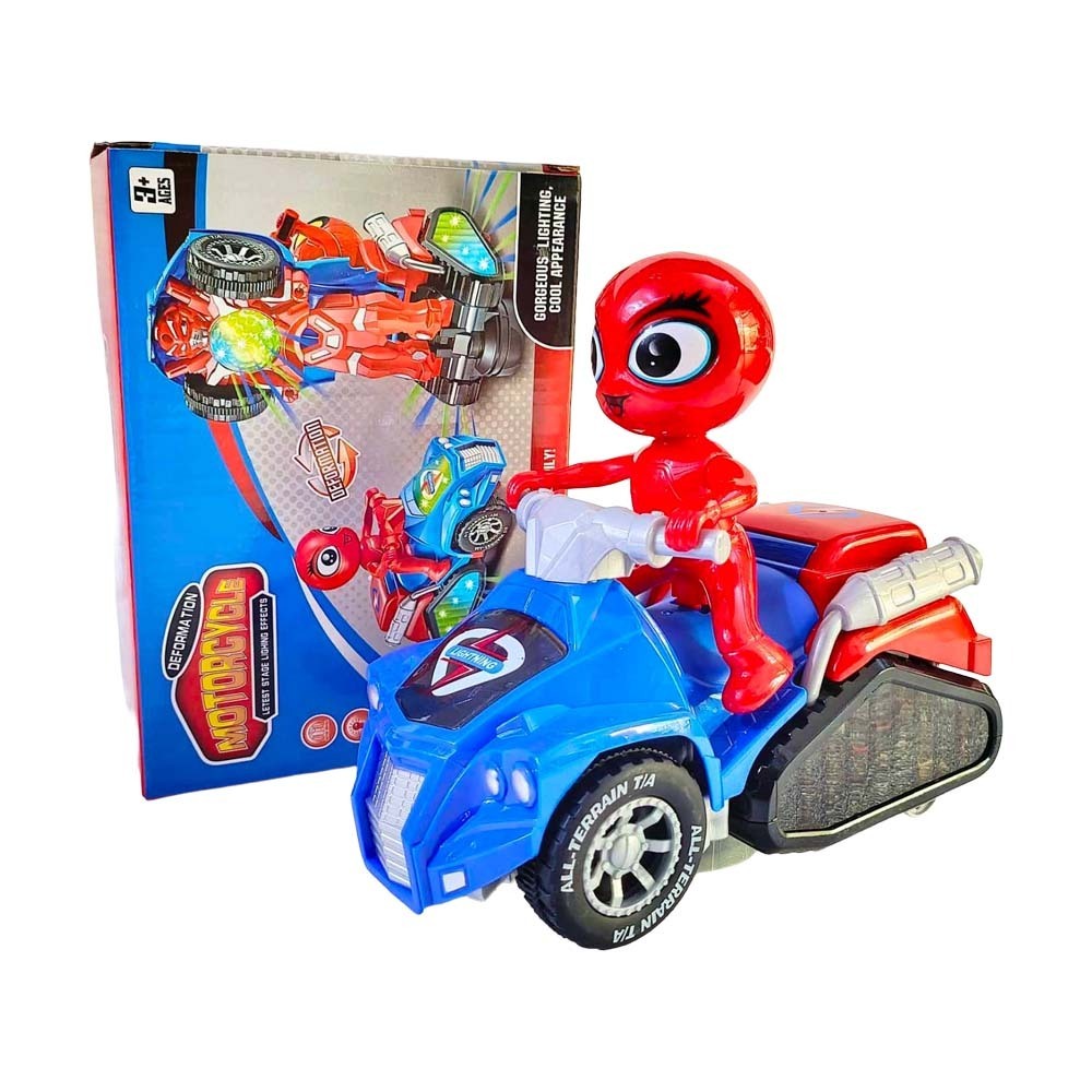 Baby Cele 2 in 1 Motorcycle Robot Transformation Toy 10661