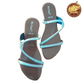 Sin Pauk Women Leather Sandal Diamond Strap (Design-2,No-40) BH1-021