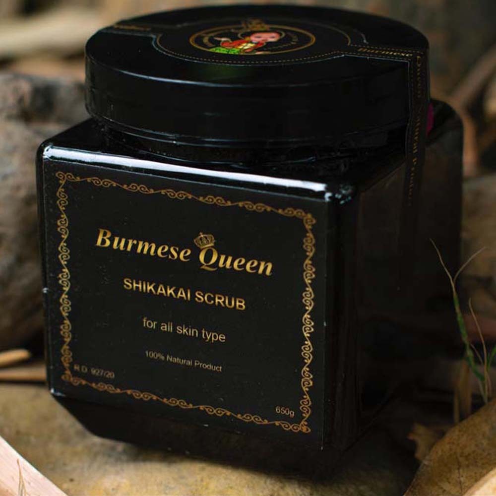 Burmese Queen Shikakai Scrub 650 G