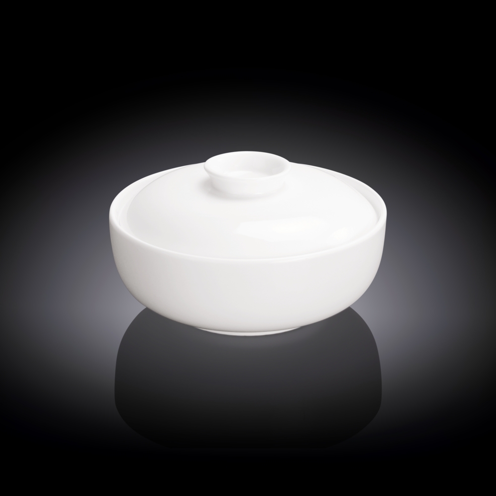Wilmax 5IN, 12.5CM, 11FL OZ, 320ML Soup Cup with Lid (3PCS) WL - 991137