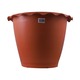 Wit Plastic Flower Pot 12-5(T) (Brown)