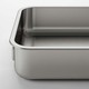 Ikea Koncis Roasting Tin, Stainless Steel, 26X20 Cm Stainless Steel 301.745.36