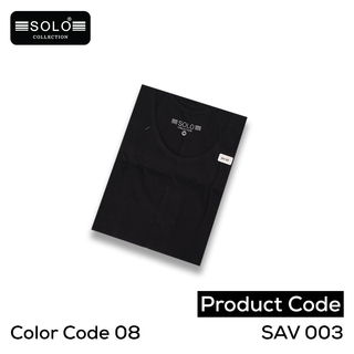 Solo Collection Men Plain Vest SAV 003 (Code 02-XXL)
