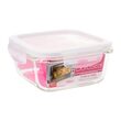 LLG215 Lock & Lock Boroseal Heat Resistant Glass Square 540ML