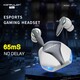 Konfulon GT-01  (TWS Gaming Wireless Earbuds) White