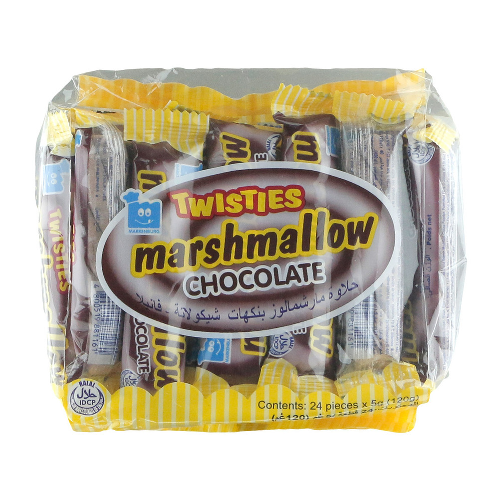 Twisties Marshmallow Chocolate 24PCS 120G