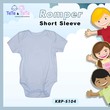 Te Te & Ta Ta Short Romper Short Sleeves Blue 9-12 Months (3Pcs/1Set) KRP-S104