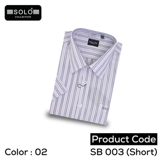 Solo Collection SB 003 (Short) Regular Shirt Extra Large 19