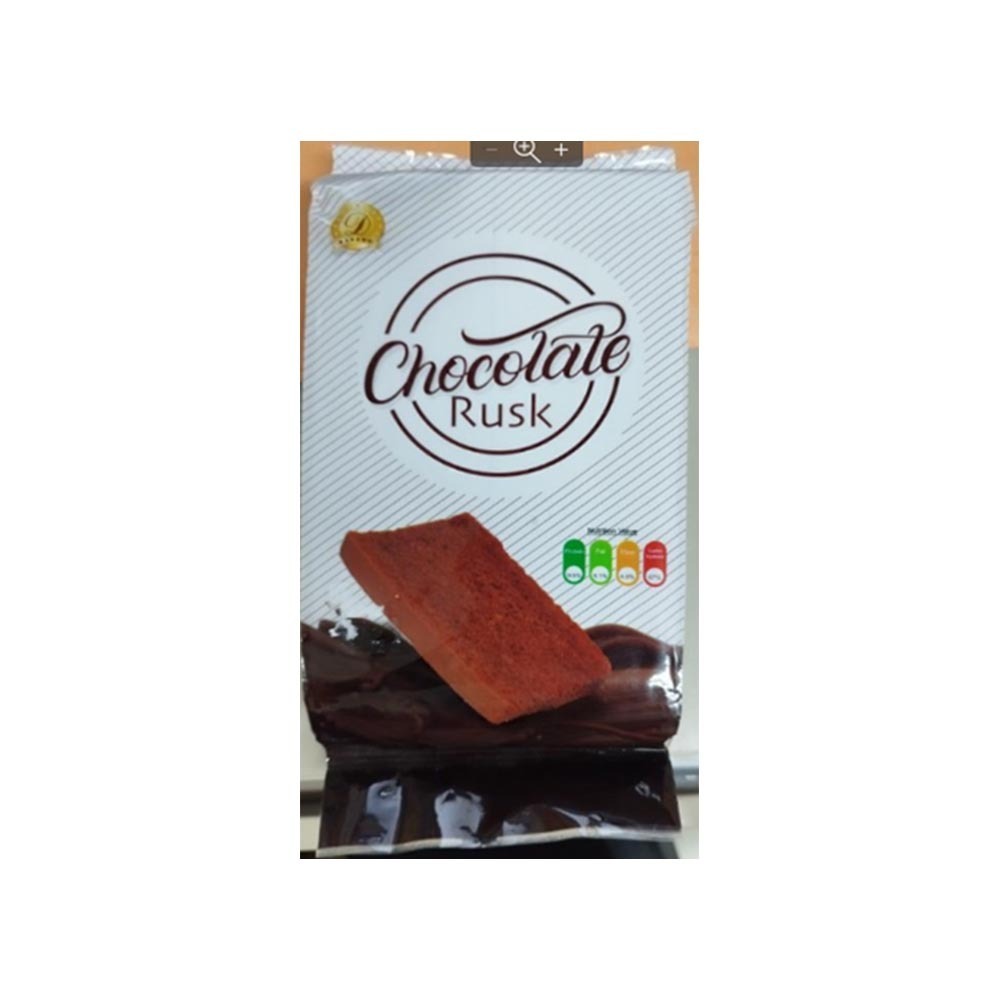 Dingar Rusk Chocolate 230G