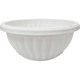 BABA BI-206 Shallow Pot  White Marble 15.6''*6.6''