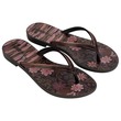 Grendha + Acai Energia Fem Flip (No-6) Flowers Black 118060AT38806
