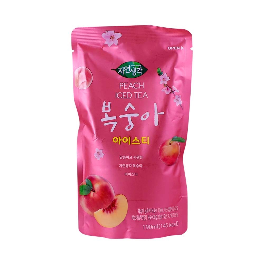 Think Nature Peach Iced Tea 190ML