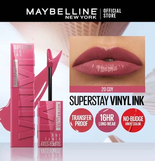 Maybelline Super Stay Vinyl Ink Liquid Lipstick 4.2ML (160 Sultry)