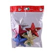 Sdm X`Mas Ornament Star 6PCS M-020