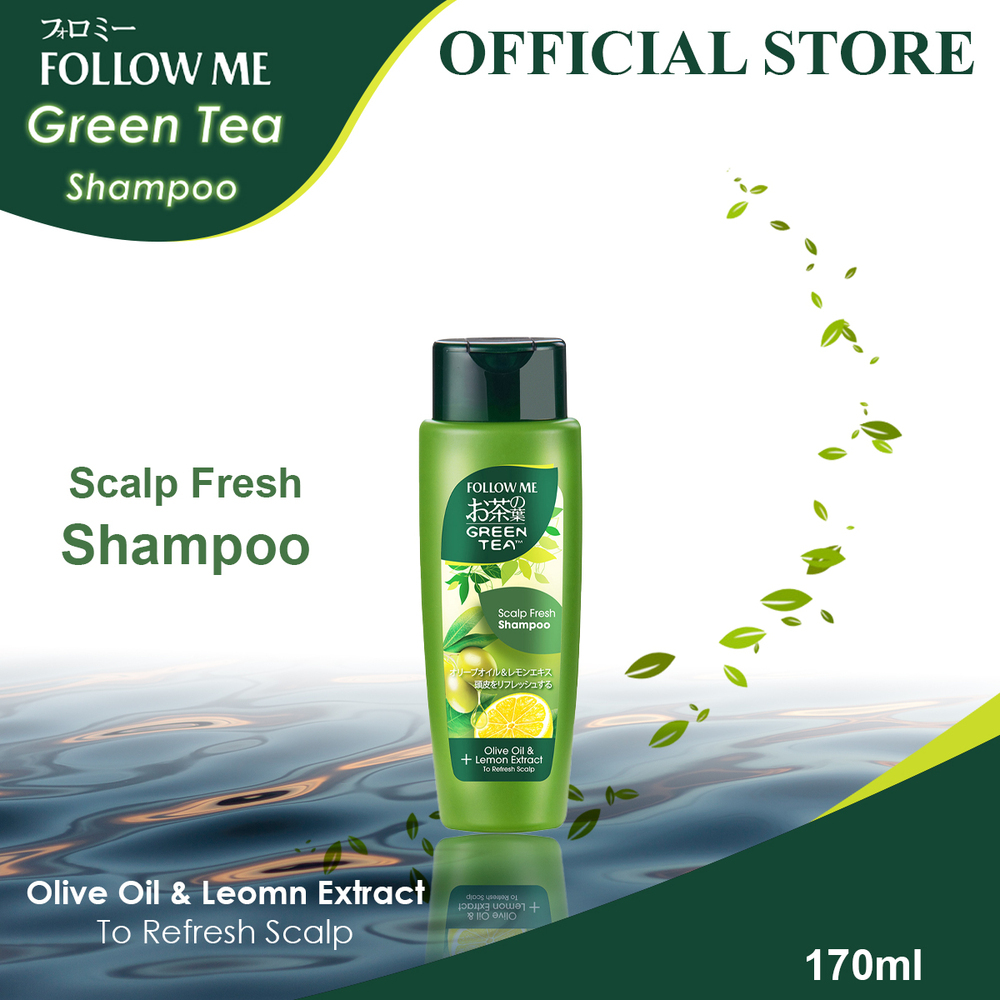 Follow Me Green Tea Scalpfresh Shampoo 170ML