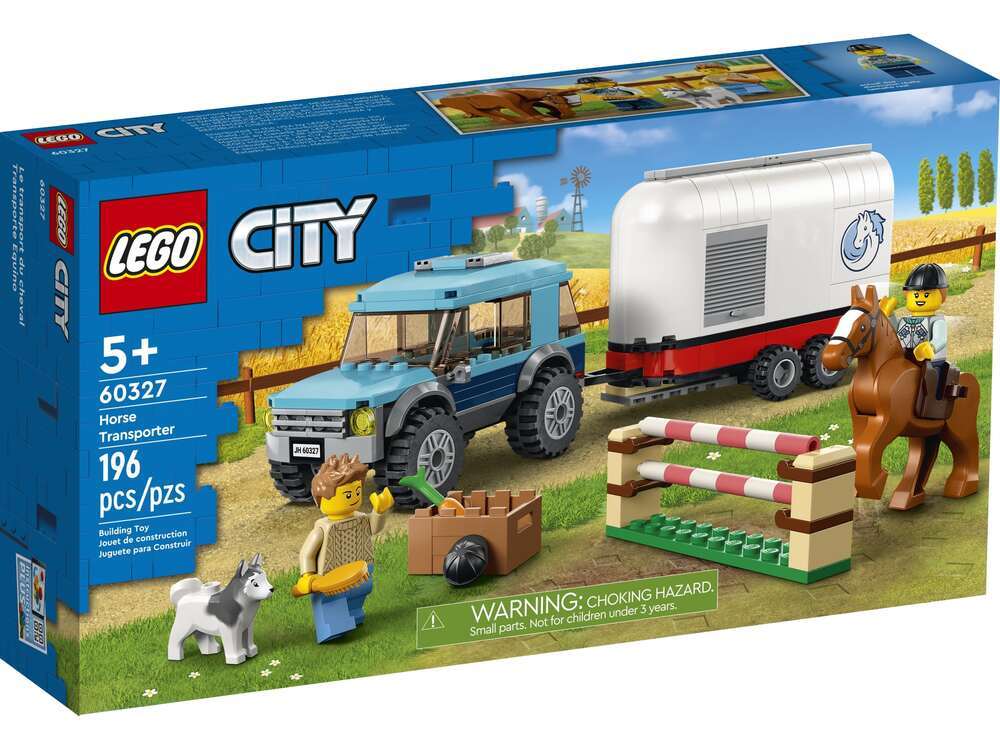 Lego City Great Vehicles Horse Transporter 196PCS (5+Age/Edages) 60327