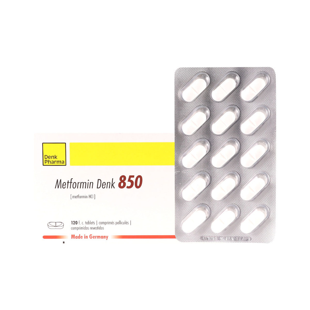 Metformin Denk 850MG 15Tablets