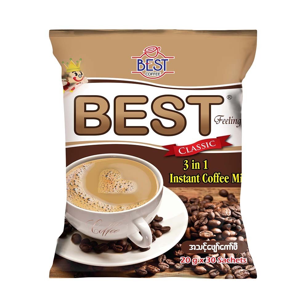Best 3 in 1 Instant Classic Coffee (20G x 30Sachets)