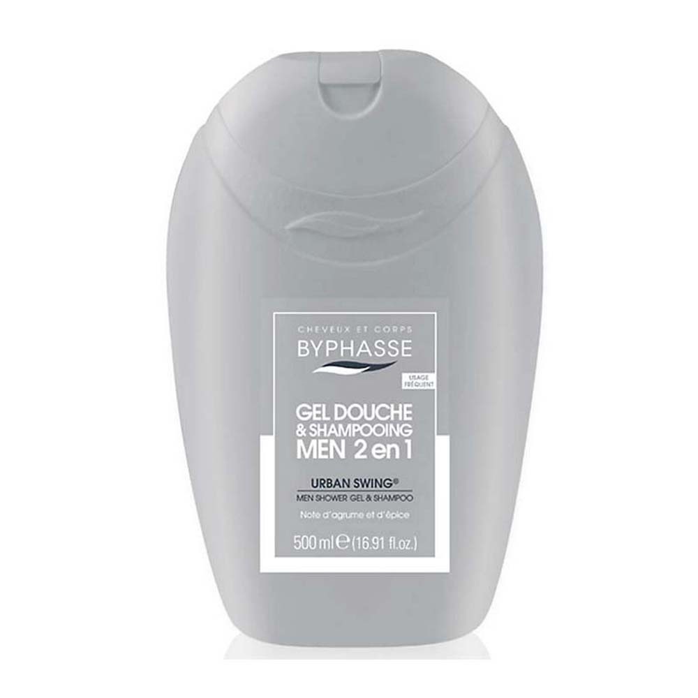 Byphasse Men Shower Gel&Shampoo Urban Swing 500ML